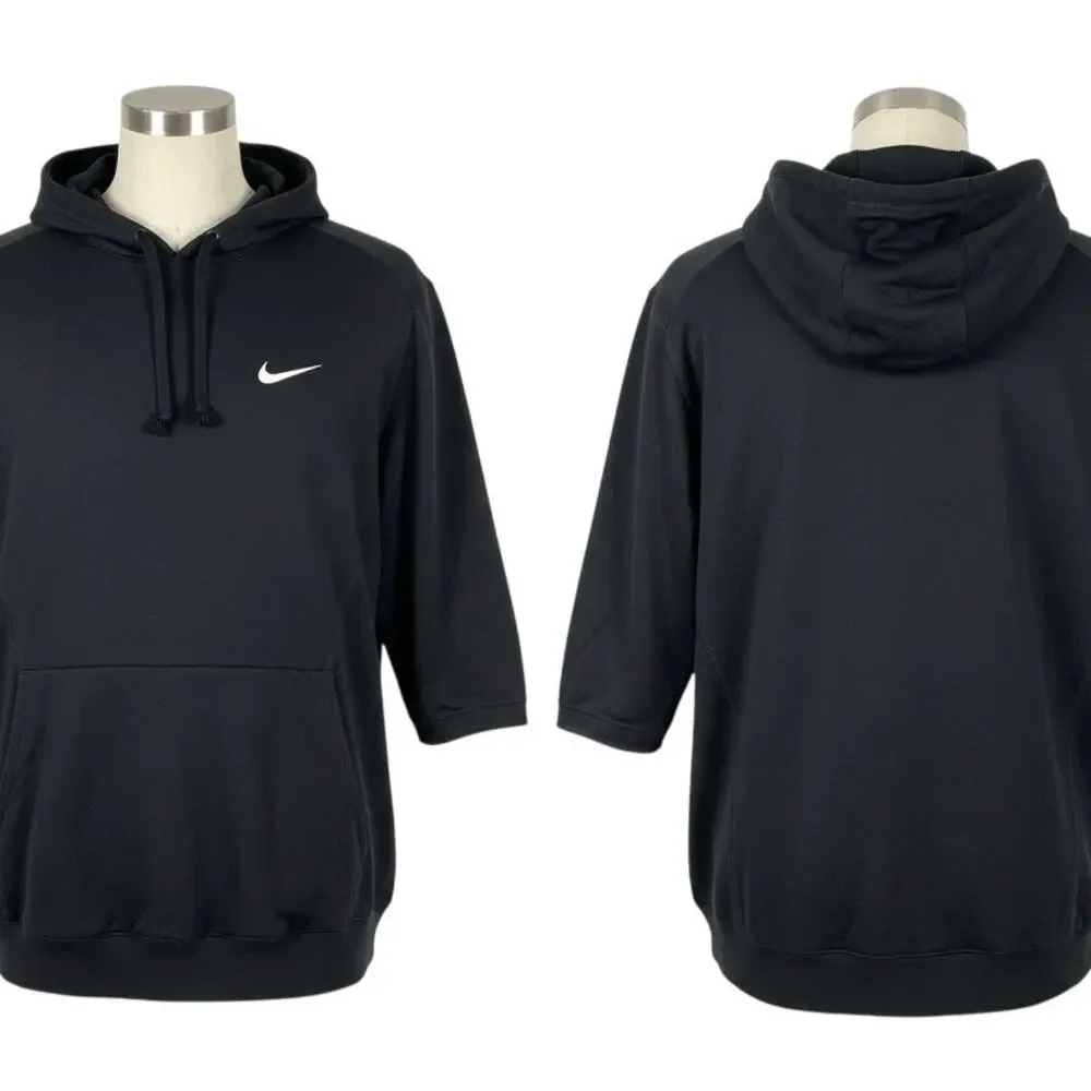 Nike 1/2 sleeve Men's hoodie Size XXL